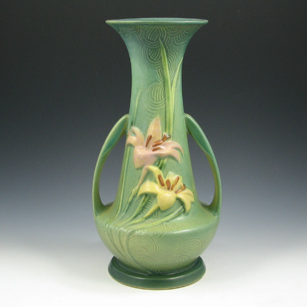 Appraisal: Roseville Zephyr Lily - Vase Roseville Zephyr Lily vase in