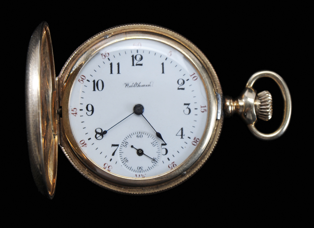 Appraisal: Lady's Waltham Gold Pocket Watch kt yellow gold case marked