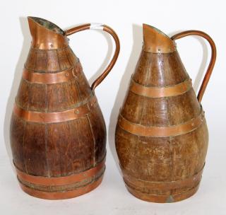 Appraisal: Lot of French wine pitchers from Alsace Lot of French