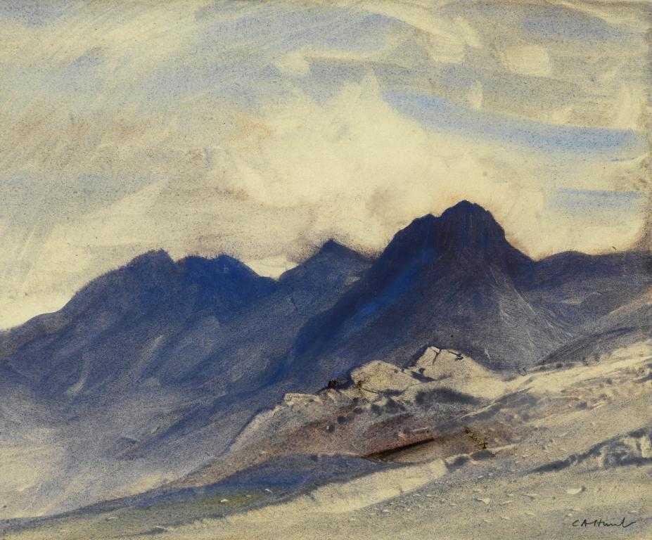 Appraisal: CECIL ARTHUR HUNT VPRWS RBA - IN THE HIGHLANDS OF