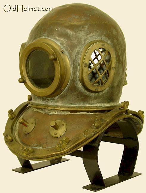 Appraisal: Asian KIM Diving Helmet CADH This helmet is probably a