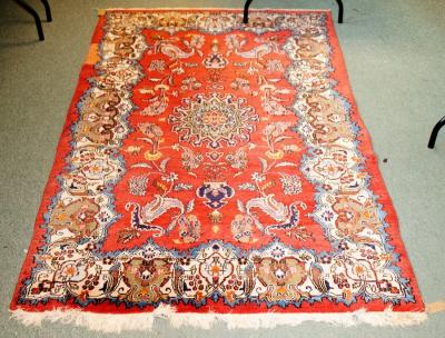 Appraisal: A Kirman rug South East Persia th Century cm x