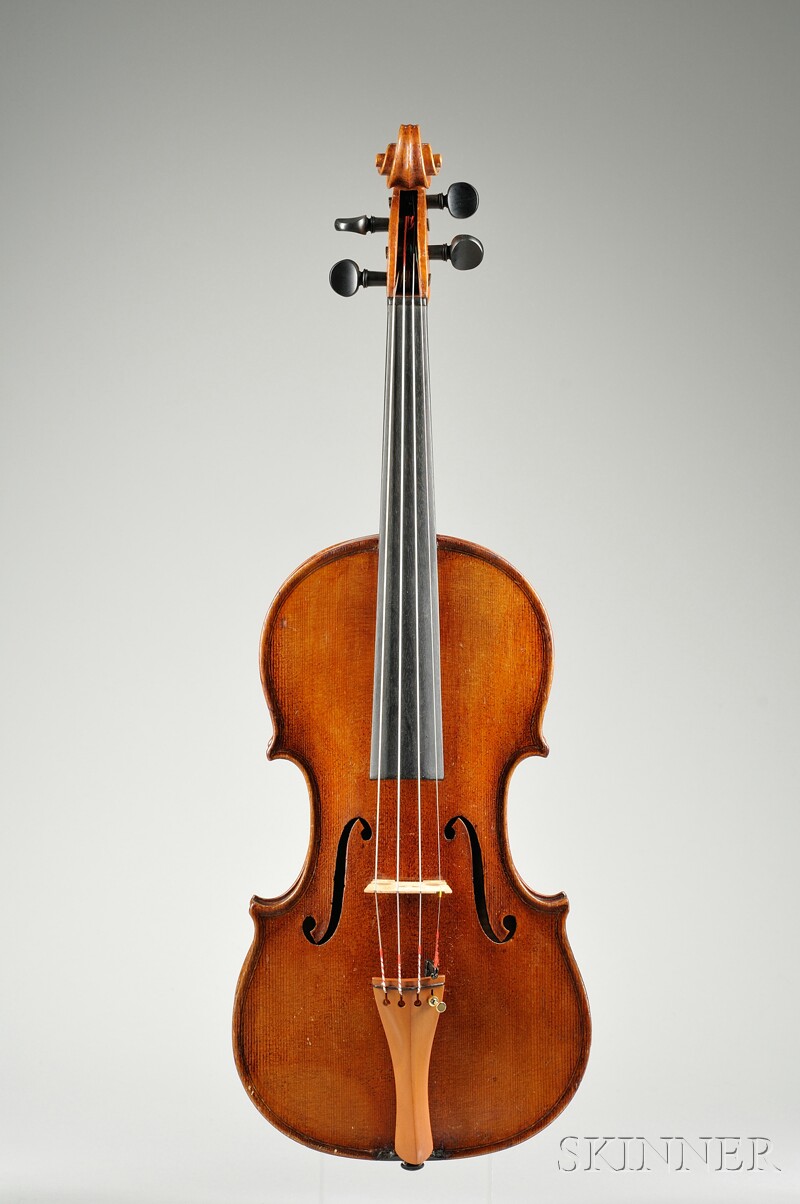 Appraisal: German Violin c branded internally length of back mm