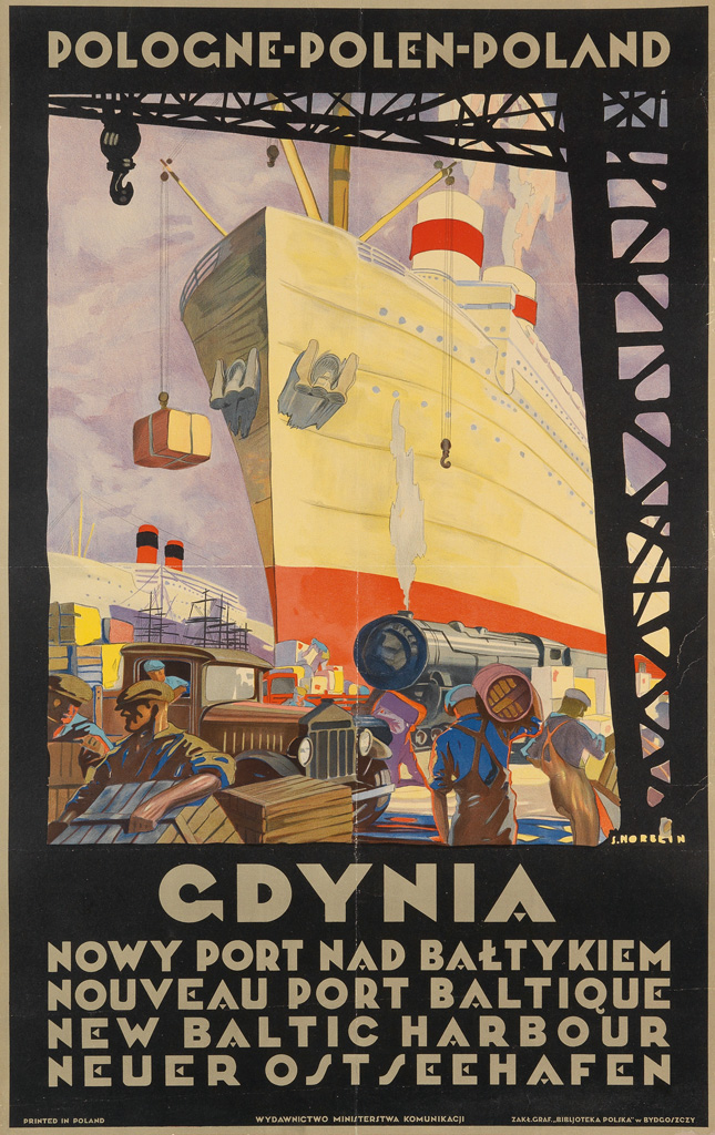 Appraisal: STEFAN NORBLIN - GDYNIA Circa x inches x cm Bibljoteka