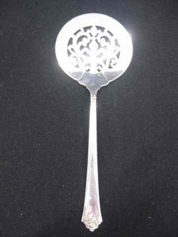 Appraisal: Oneida ''Damask Rose'' Sterling Silver Tomatoserver excellent no monogram fancy