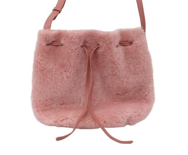 Appraisal: Designer Mansur Gavriel mini bucket bag in blush pink lamp