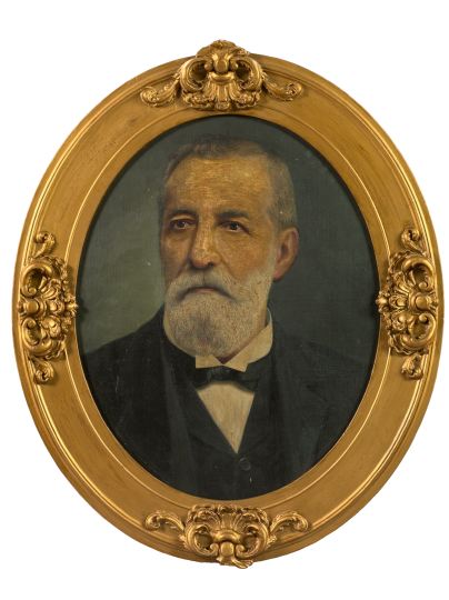 Appraisal: Attributed Paul E Poincy American Louisiana - Portrait of Jacob