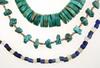 Appraisal: JEWELRY LOT - Three Native American bead necklaces - Turquoise