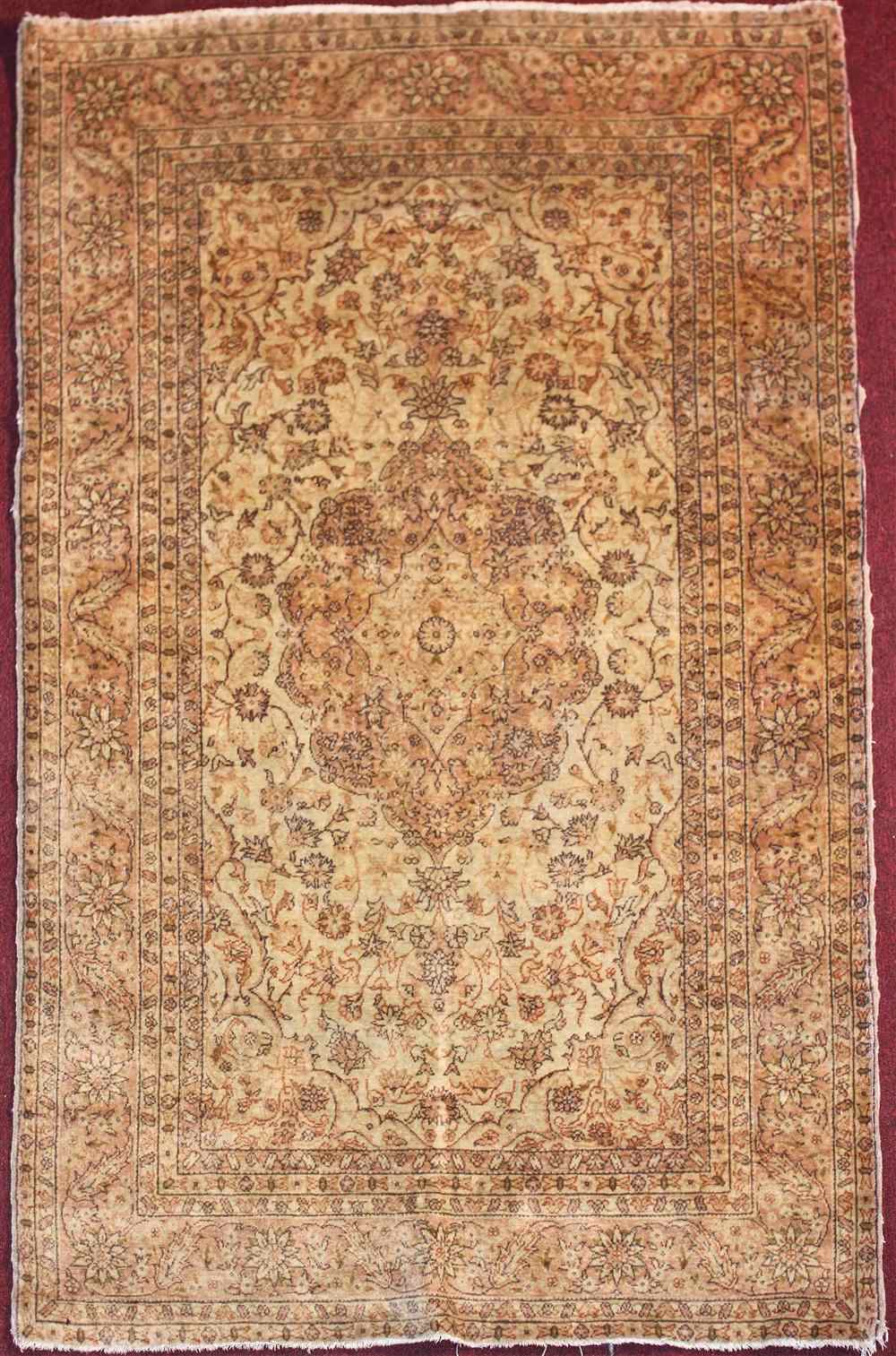 Appraisal: ORIENTAL RUG approx ' '' x ' retail tag Provenance