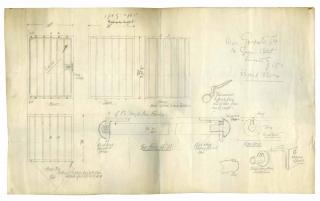 Appraisal: Thompson Clifford Technical Drawing for Escape System London ca s