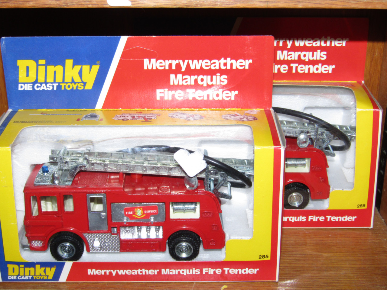 Appraisal: Two Dinky Die-Cast Toys Merryweather Marquis Fire Tender no in