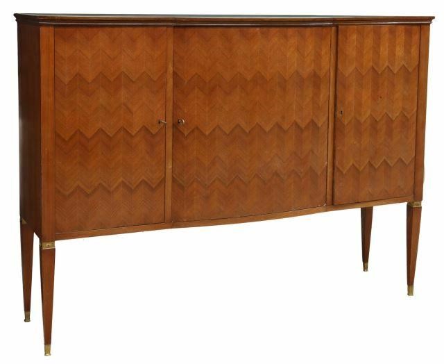 Appraisal: Italian mid-century modern mahogany sideboard attributed to Paolo Buffa Italian