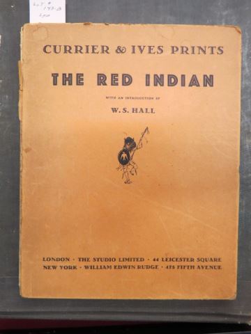 Appraisal: Currier and Ives Books of Prints The Red Indian and