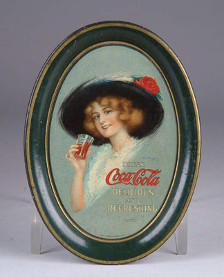 Appraisal: COCA COLA TIP TRAY SIZE - x CONDITION light surface