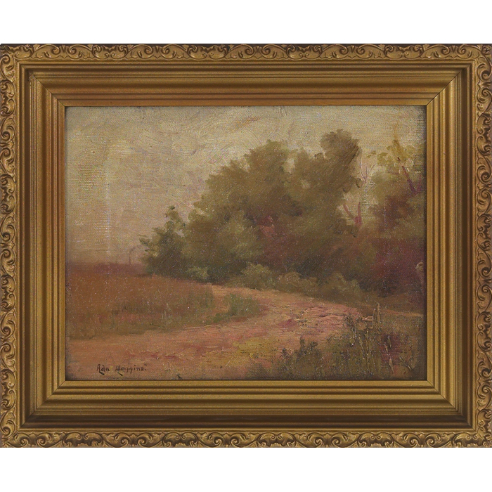 Appraisal: Ada Hoggins American th century Landscape with Pathway c oil