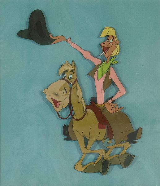 Appraisal: A Walt Disney celluloid from Melody Time gouache on celluloid