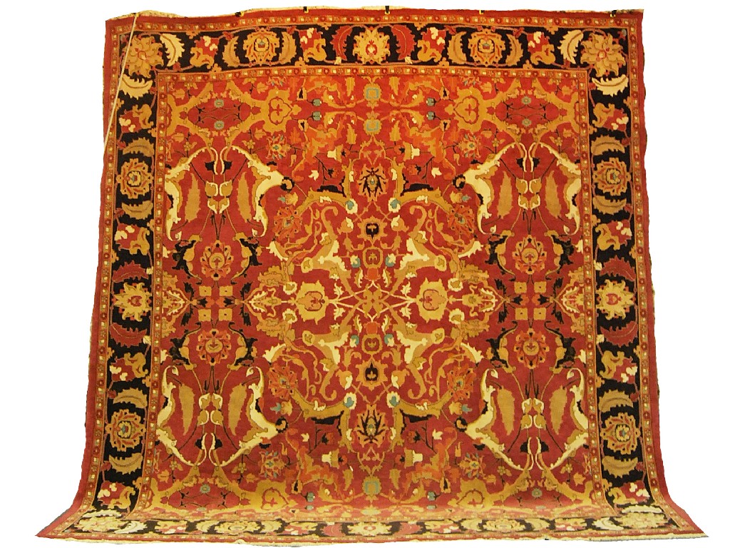 Appraisal: Indian Agra-type carpet contemporary