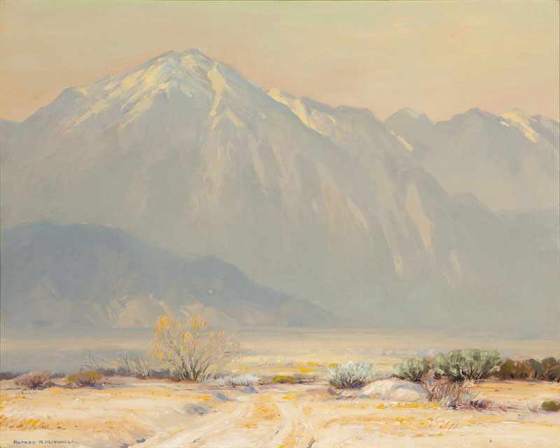 Appraisal: Alfred R Mitchell - San Diego CA On the Desert