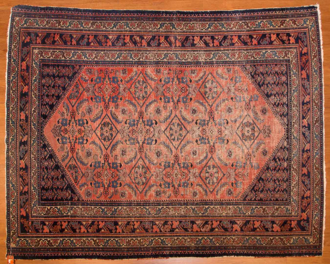 Appraisal: Antique Malayer rug approx x Persia circa Condition Worn