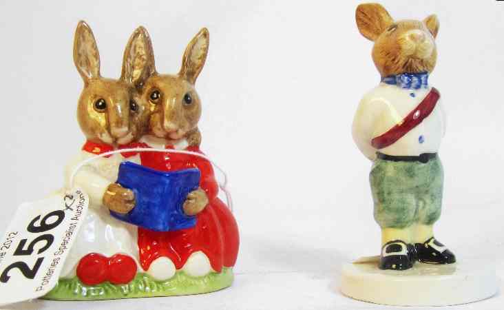 Appraisal: Royal Doulton Bunnykins Figures Partners in Collecting DB Limited Edition