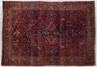 Appraisal: FINE ANTIQUE SAROUK ORIENTAL RUG First quarter of the th