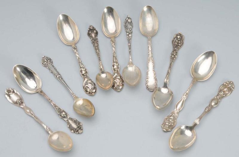 Appraisal: Lot of American Silver Teaspoons Description Weighs troy ounces Most