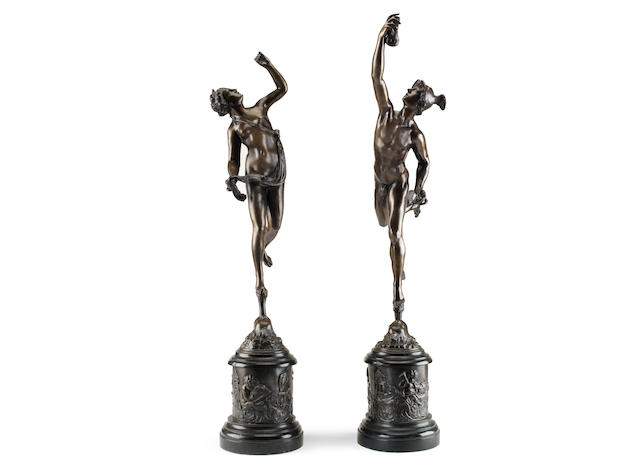 Appraisal: After Giambologna Italian - A pair of late th century