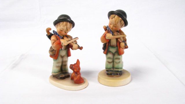 Appraisal: MI Hummel Full Bee Mark Figurines including Puppy Love and