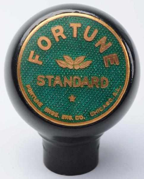 Appraisal: Fortune Standard Beer Tap Knob Fortune Brothers Brewing Company Very