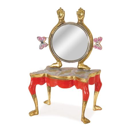 Appraisal: Pedro Friedeberg Mexican American b Dressing Table Estimate nbsp nbsp