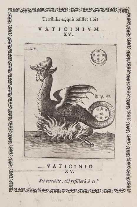 Appraisal: Emblemata - Joachim Abbot of Fiore Vaticinia sive Prophetiae Abbatis