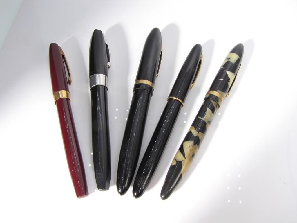 Appraisal: Vintage Sheaffer Fountain Pens one with K nib various styles