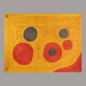 Appraisal: After Alexander Calder th Century 'Sun' Tapestry c Edition of