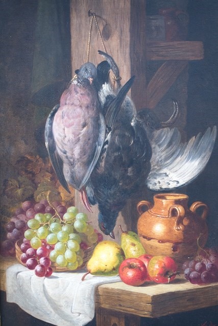 Appraisal: Charles Thomas Bale - Still life studies of fruit and