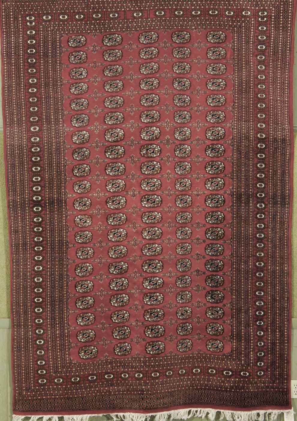 Appraisal: ORIENTAL RUG BOUKARA DESIGN ' x ' '' Five rows