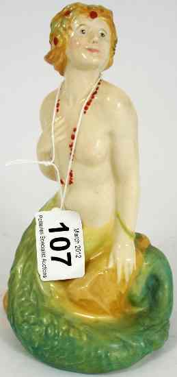 Appraisal: Royal Doulton Figure The Mermaid HN initials for Harry Tittensor