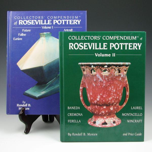 Appraisal: Collectors' Compendium of Roseville Pottery Volumes and by Randall B