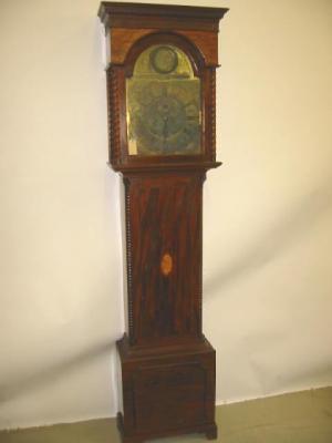 Appraisal: A LONGCASE CLOCK by Mathew Wylie Paisley No the eight