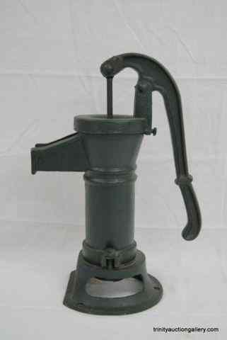 Appraisal: Vintage Cast Iron Hand Water PumpFrom an estate it is