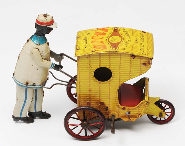 Appraisal: A LATE TH CENTURY GERMAN TINPLATE CLOCKWORK TOY BY STOCK