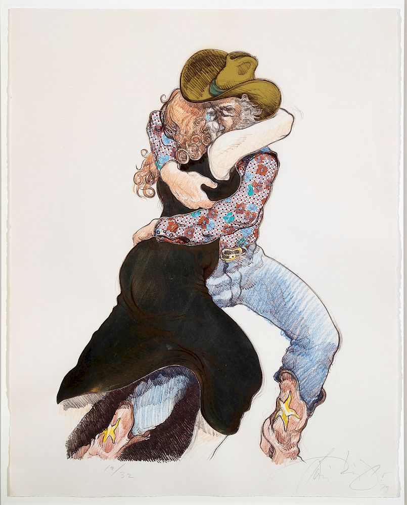 Appraisal: Luis Jimenez Texas Dancing Jimenez Luis - Texas Dancing lithograph