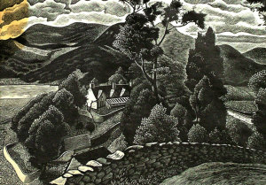 Appraisal: Guy Seymour Ware Malet RBA - - Welsh Landscape wood