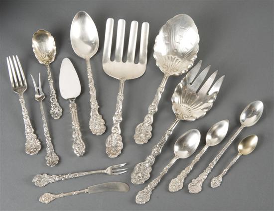 Appraisal: Gorham sterling flatware service for ten in the Versailles pattern