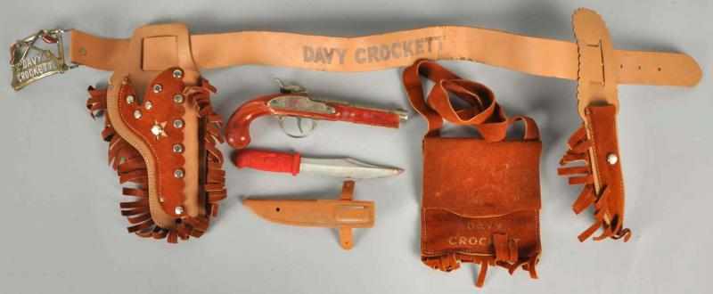 Appraisal: Davy Crockett Frontier Outfit Set Made by Keysten Bros Comes