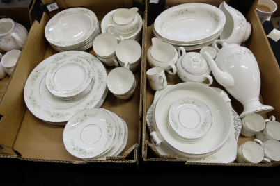 Appraisal: A collection of pottery to include Wedgwood Westbury dinner and