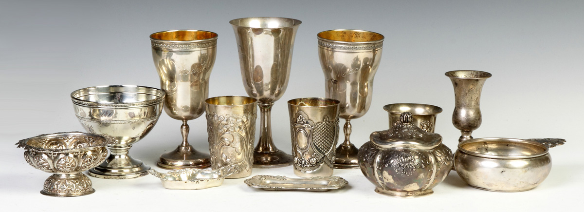 Appraisal: Group of Sterling Silver Table Articles Incl Gorham Wallace etc