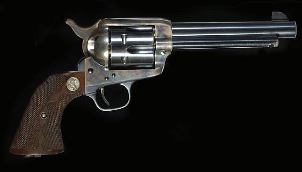 Appraisal: A Colt single action army revolver Serial no for Colt