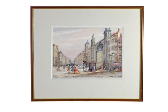 Appraisal: A VIEW OF THE STRAND BY ERNEST TOWNSEND NEW YORK