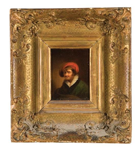 Appraisal: PORTRAIT OF A GENTLEMAN EUROPEAN ND HALF- TH CENTURY Oil