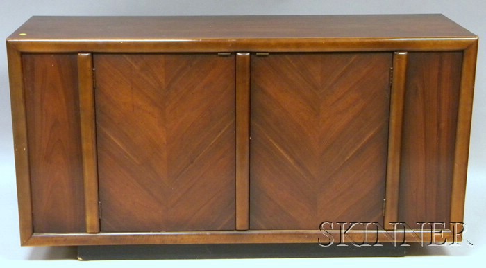 Appraisal: Modern Walnut Sideboard